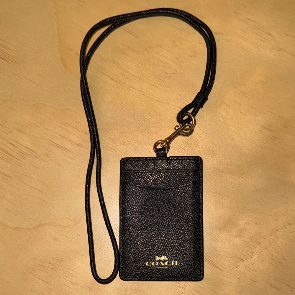 Coach lanyard